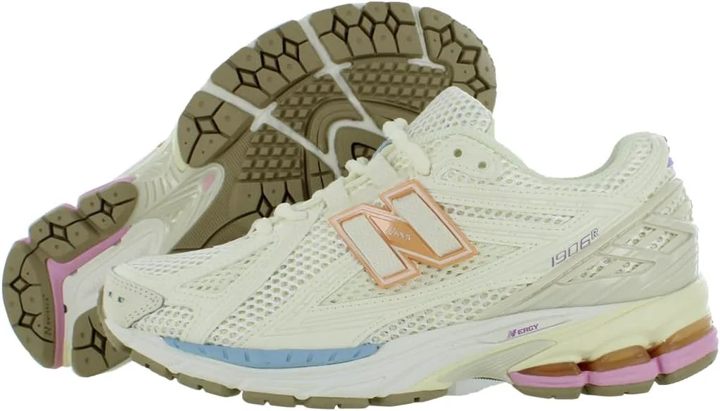 Беговые кроссовки New Balance Unisex Adult 1906R, белый/бежевый