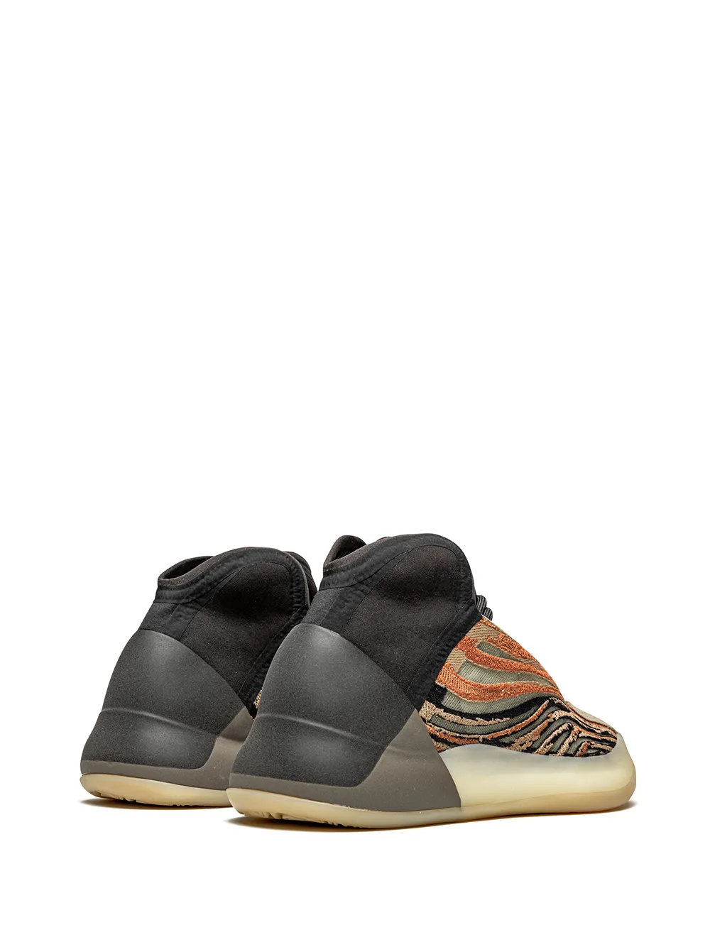 Кроссовки YEEZY QNTM Flash Orange adidas Yeezy, черный — фото 3