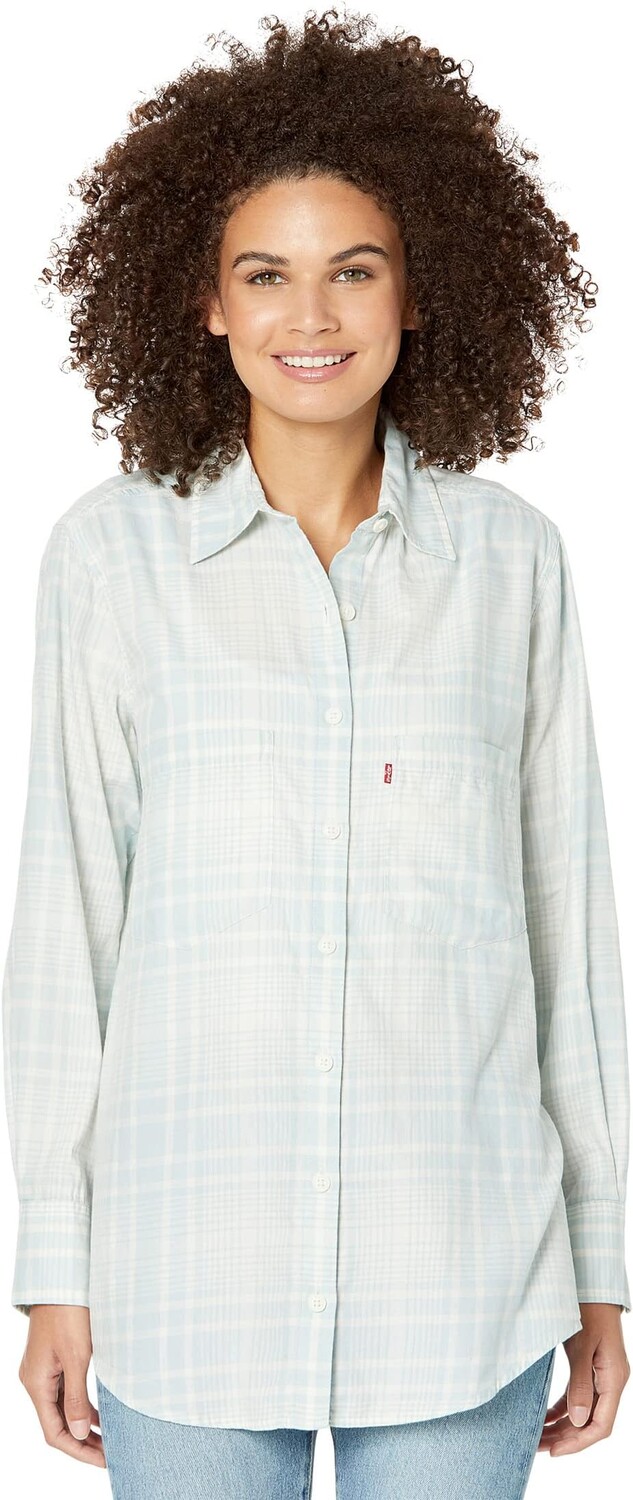 

Туника Levi's Womens Hasina Tunic, цвет Marion Plaid Starlight Blue