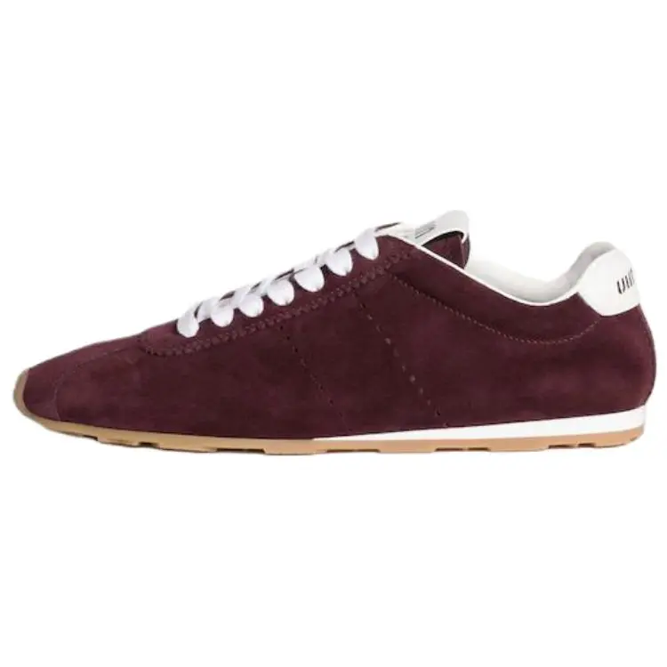 MIU MIU Повседневные кроссовки Plume Low top женские Purple