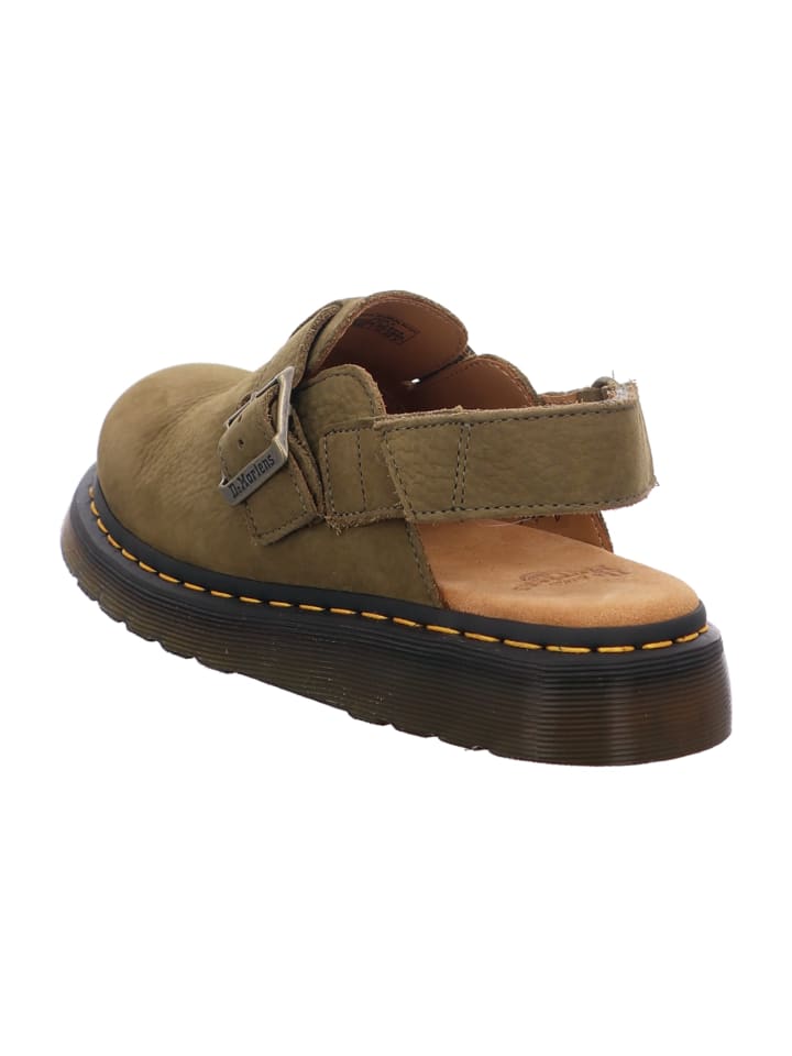 Сабо Dr. Martens Clogs, оливковый — фото 3
