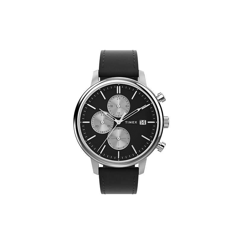 

TIMEX Часы Chicago Chronograph 45mm, Black & White