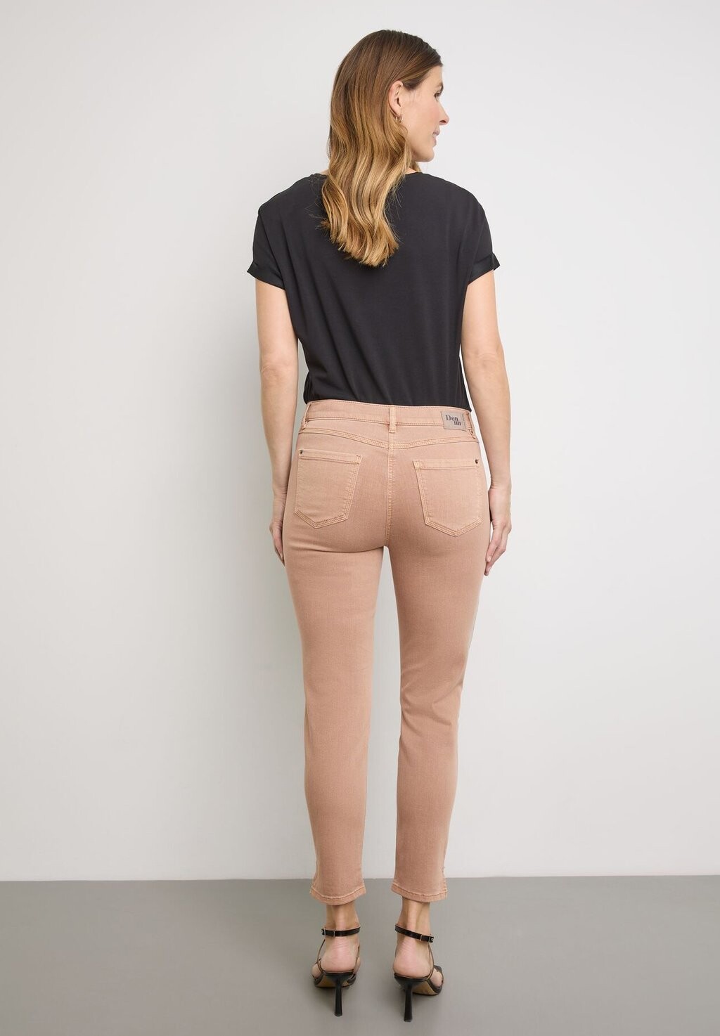 

Джинсы облегающего кроя 5-POCKET SOLINE BEST CROPPED Gerry Weber, коричневый