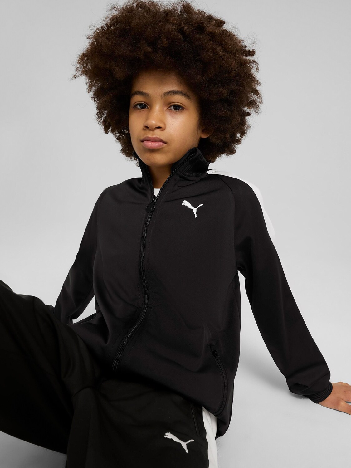 PUMA Спортивная куртка 'T7 Always On' в черном цвете — фото 3