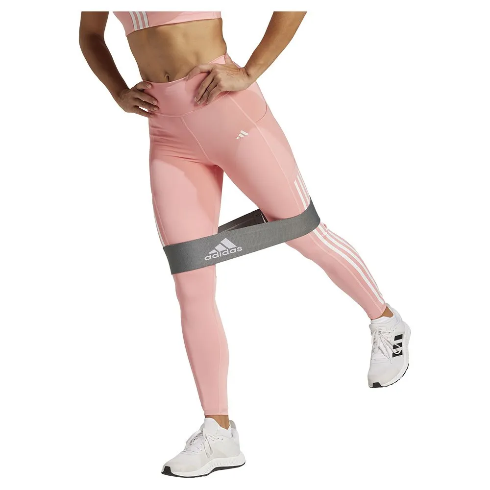

Леггинсы adidas Optime 3 Stripes, розовый
