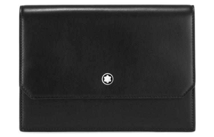 

MONTBLANC Кожаный клатч Meisterstuck мини мужской черный