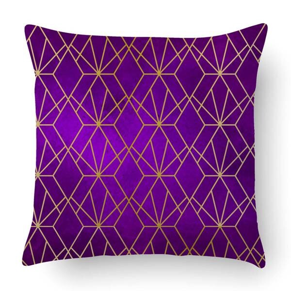 

Подушка с цифровой печатью Ideallux, 40x5x40 см, фиолетовый