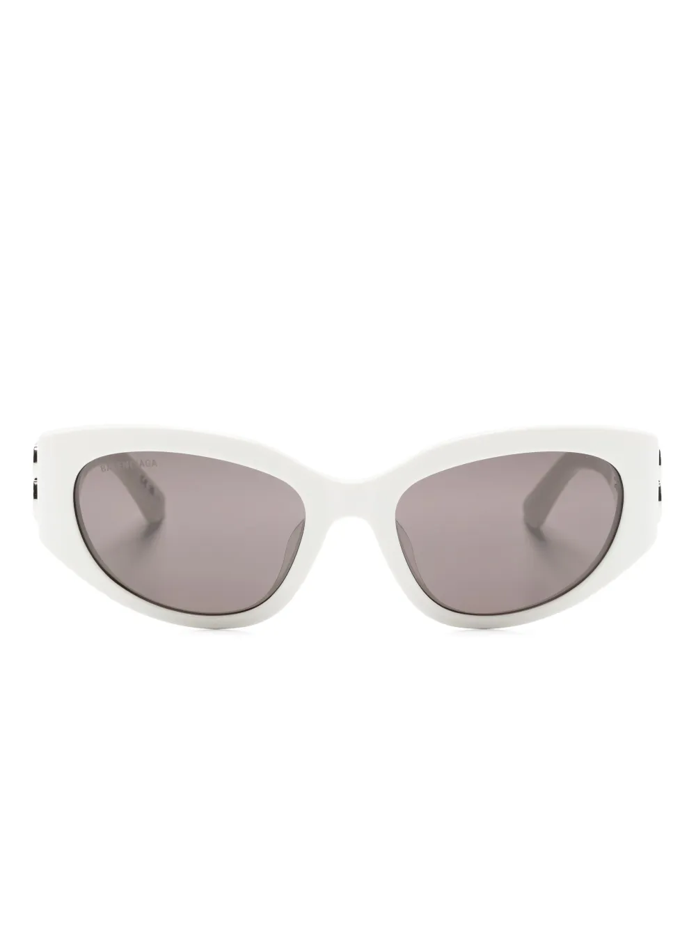 

Солнцезащитные очки Bossy в круглой оправе Balenciaga Eyewear, белый