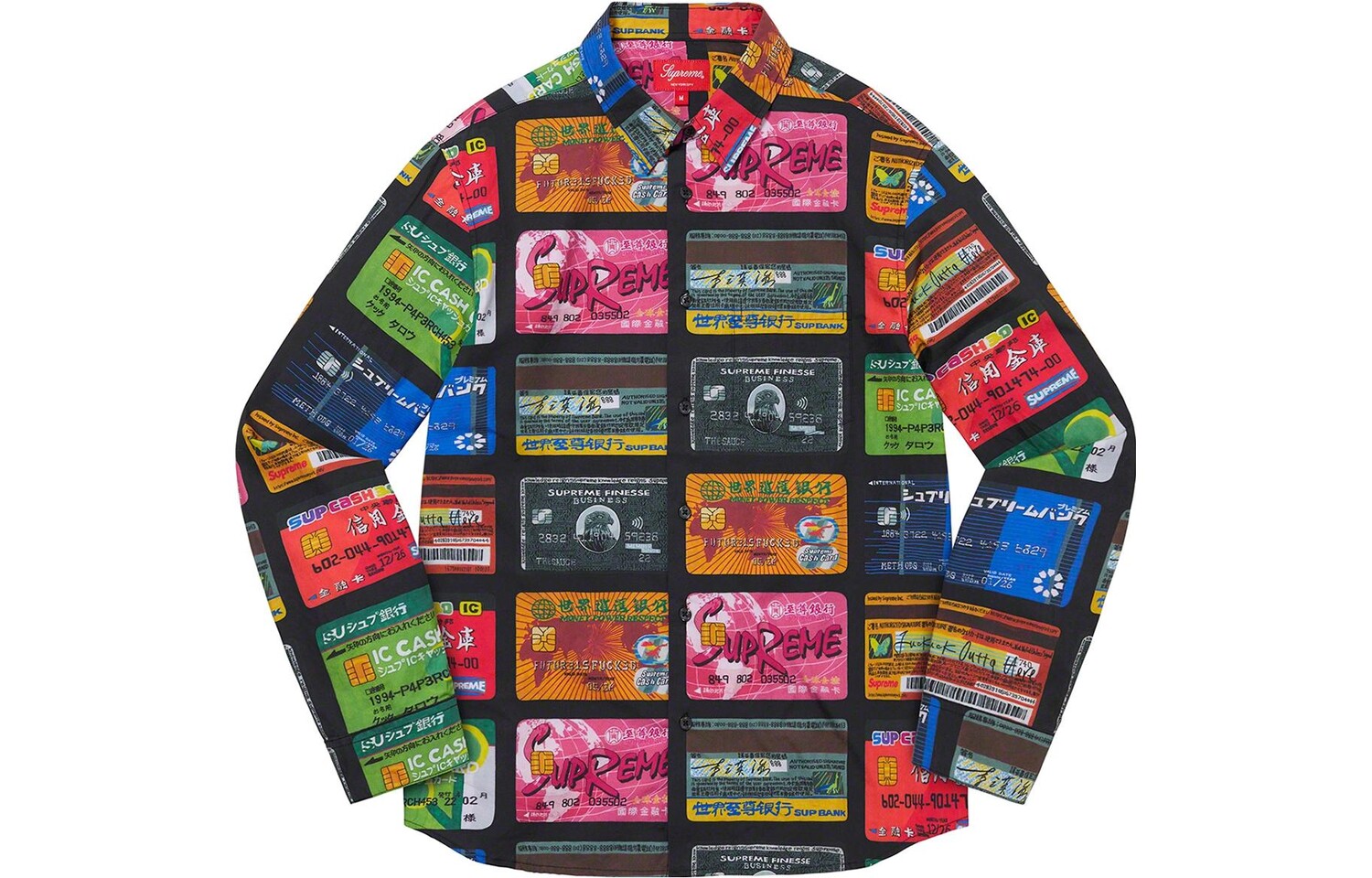 

SS22 Рубашка унисекс многоцветная Supreme, цвет Multicolor