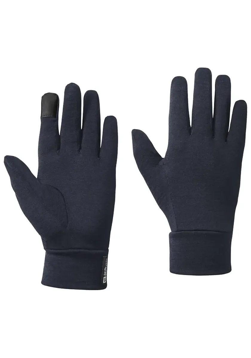 

Трикотажные перчатки Jack Wolfskin "MERINO GLOVE", синий