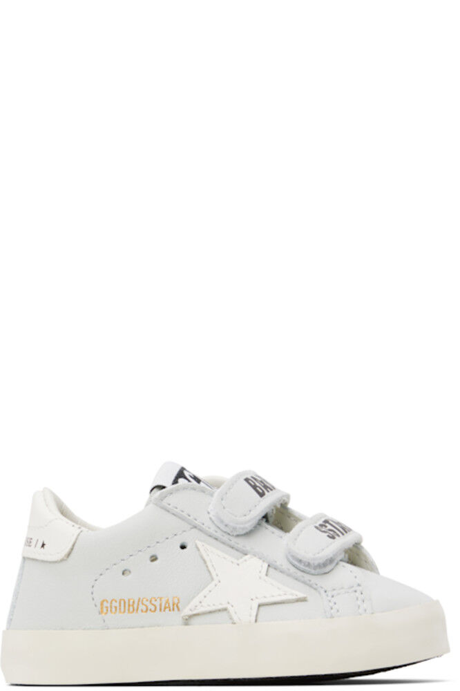 

Детские серые школьные кеды Golden Goose
