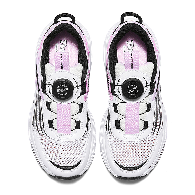 Повседневная обувь для детей Skechers Kids, белый/розовый/черный — фото 4