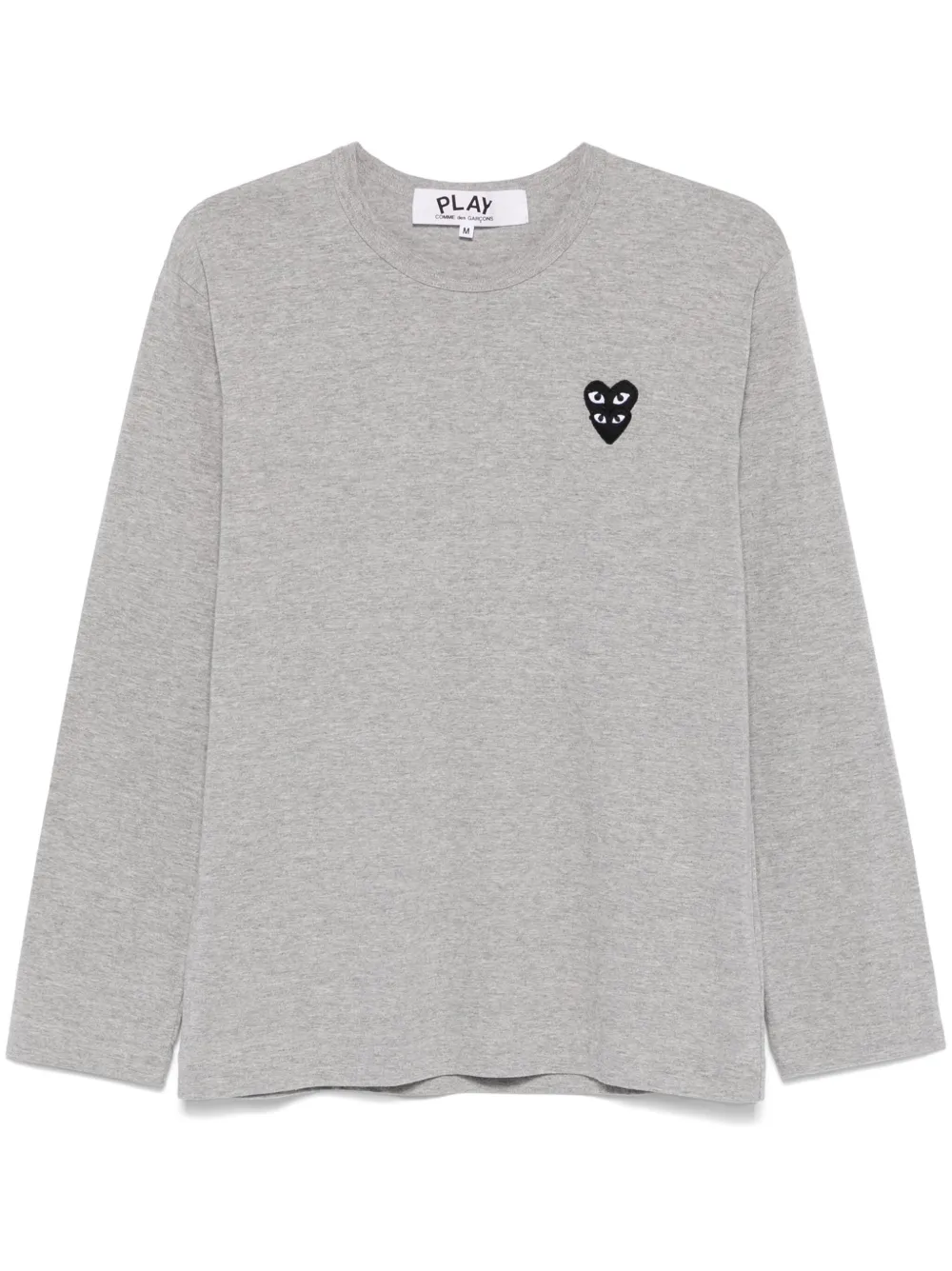 

Футболка с логотипом Comme Des Garçons Play, серый