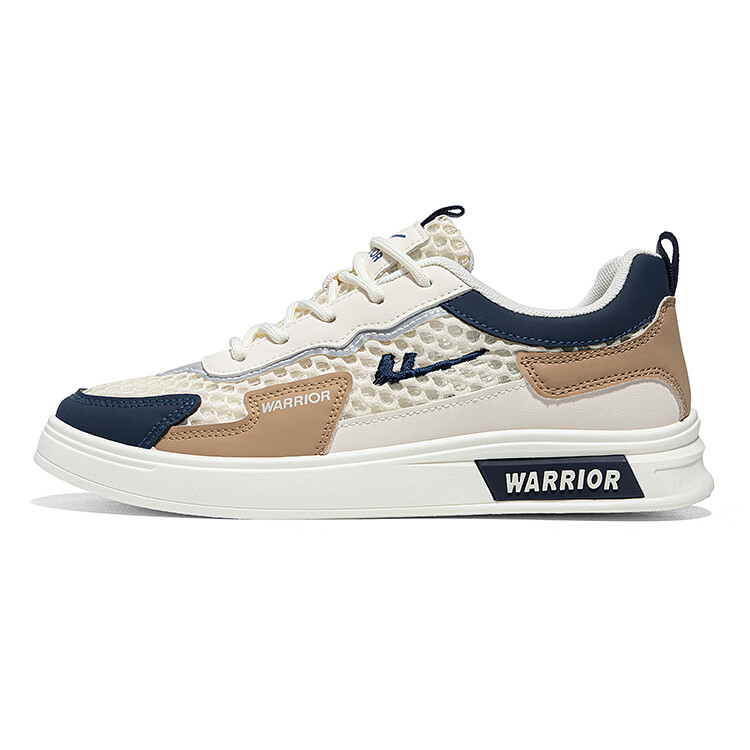 

Кроссовки WARRIOR Skateboarding Shoes Men Low-top Khaki/Blue, синий