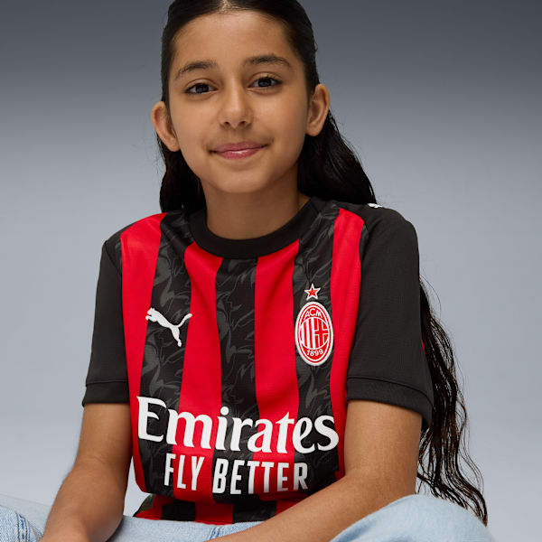 Футболка для больших детей Ac Milan '25/'26 Home Replica Puma, красный — фото 2