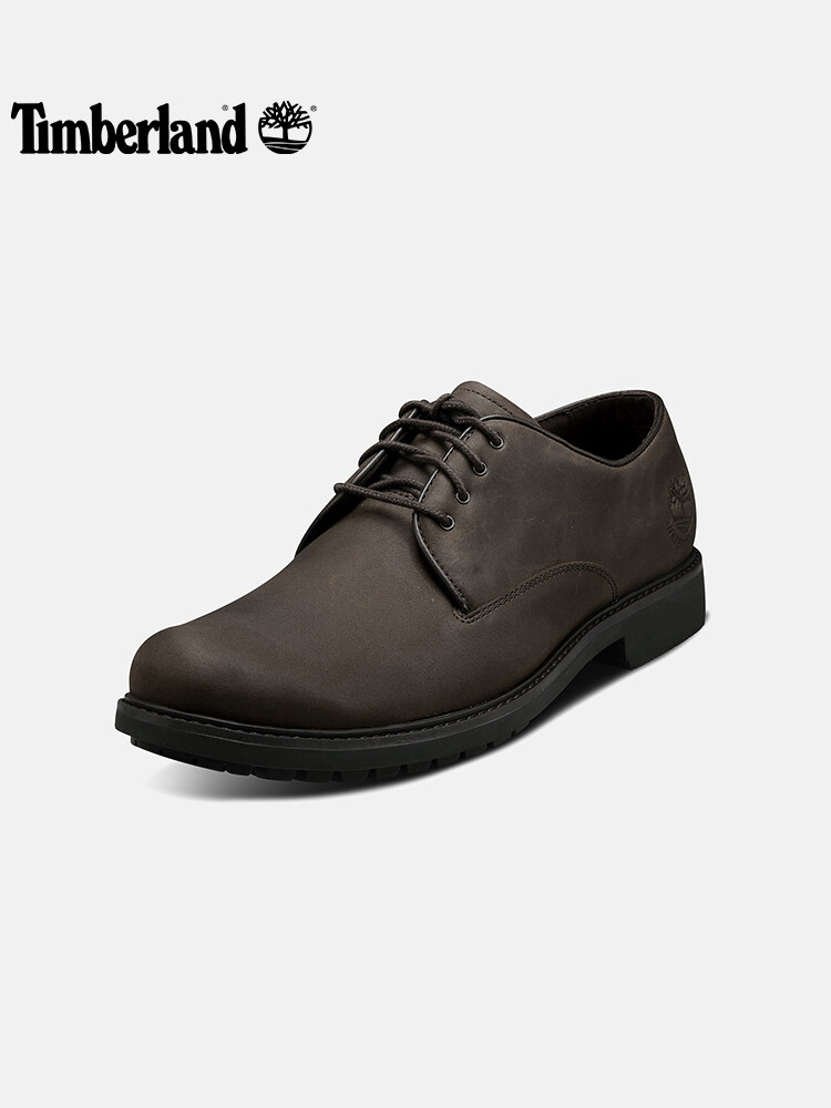 Туфли мужские кожаные Timberland, темно-коричневый — фото 4