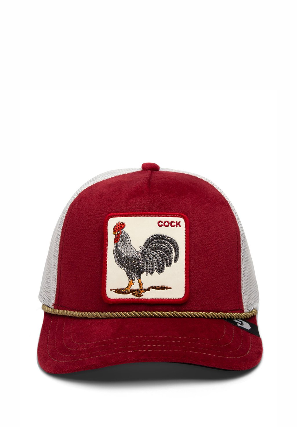 

Бейсболка TRUCKER GARNET ROOSTER Goorin Bros, красный