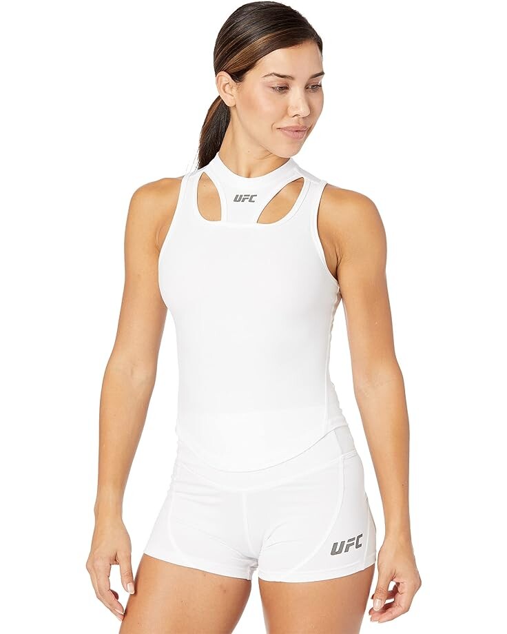 

Топ UFC Sleeveless Cutout Workout, белый