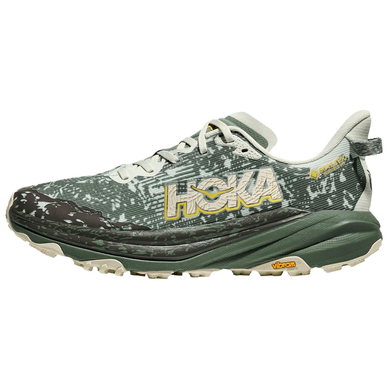 

Кроссовки для трейлраннинга Speedgoat 6 мужские HOKA ONE ONE, зеленый