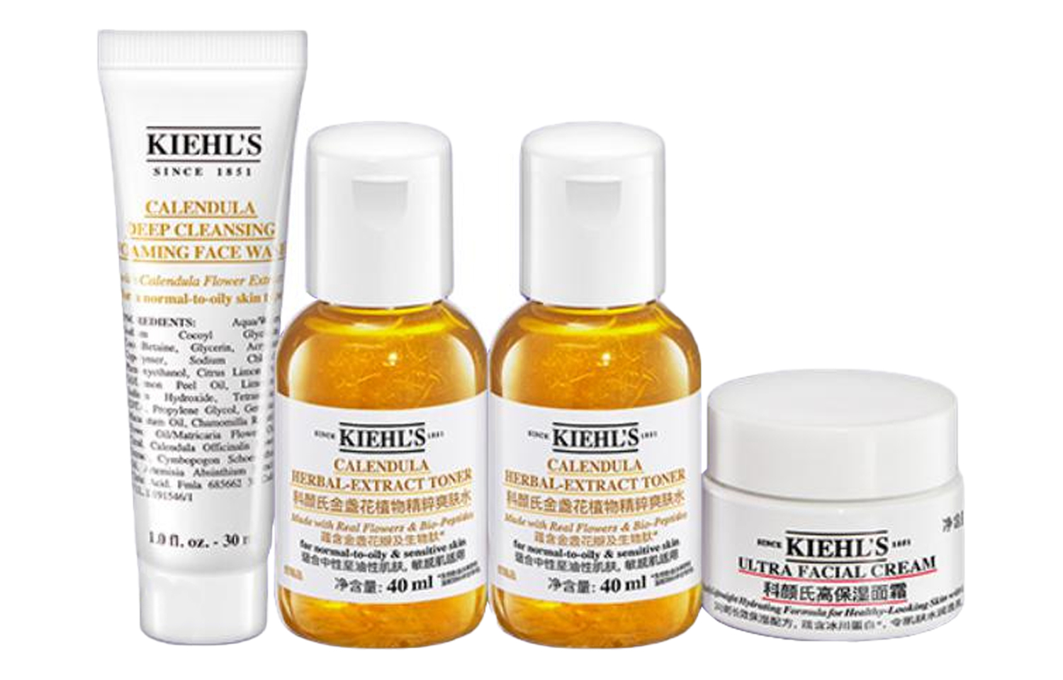 

Keyanshi набор из четырех средств для увлажнения и восстановления кожи Kiehl's