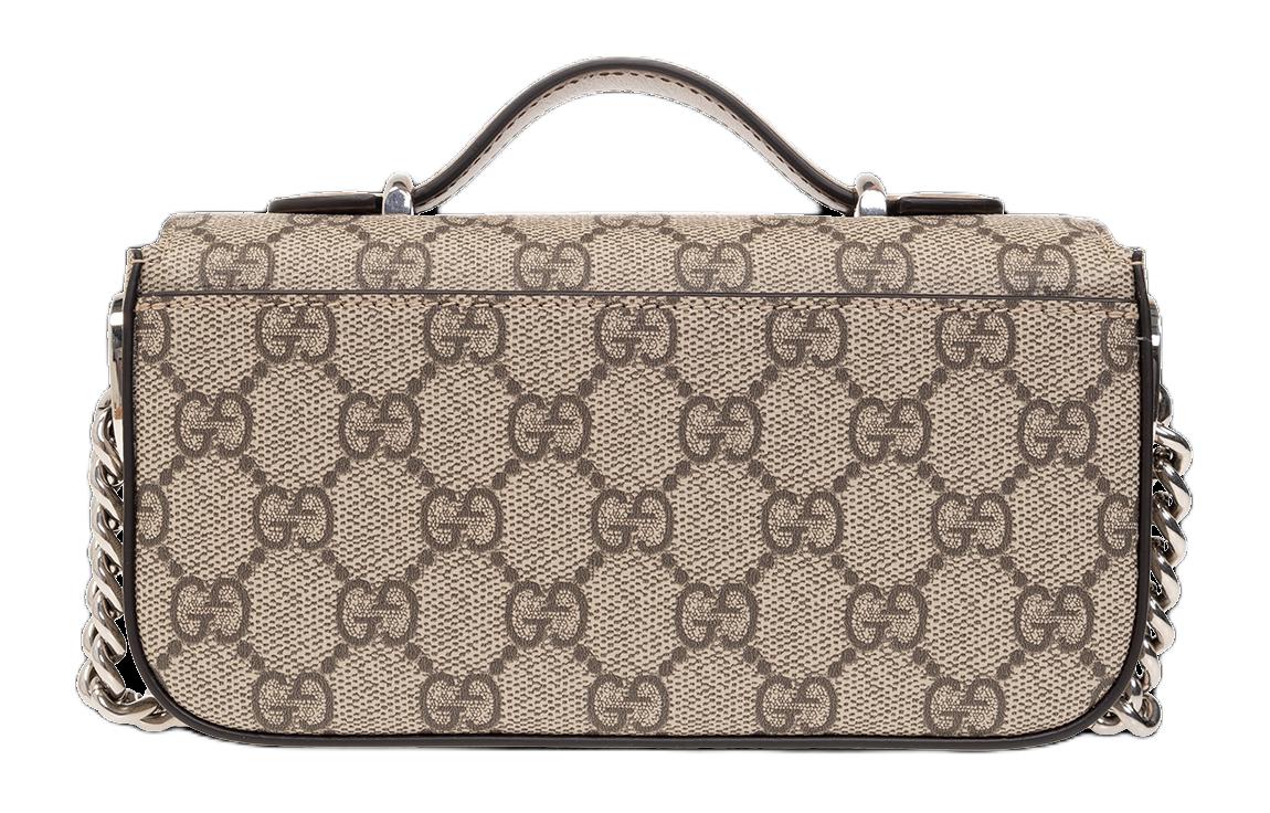 Мини-сумка холщовая женская GUCCI — фото 4