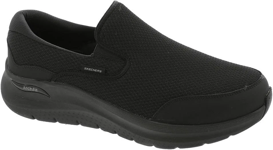 Мужские слипоны Skechers Arch Fit 2.0 Vallo, Black