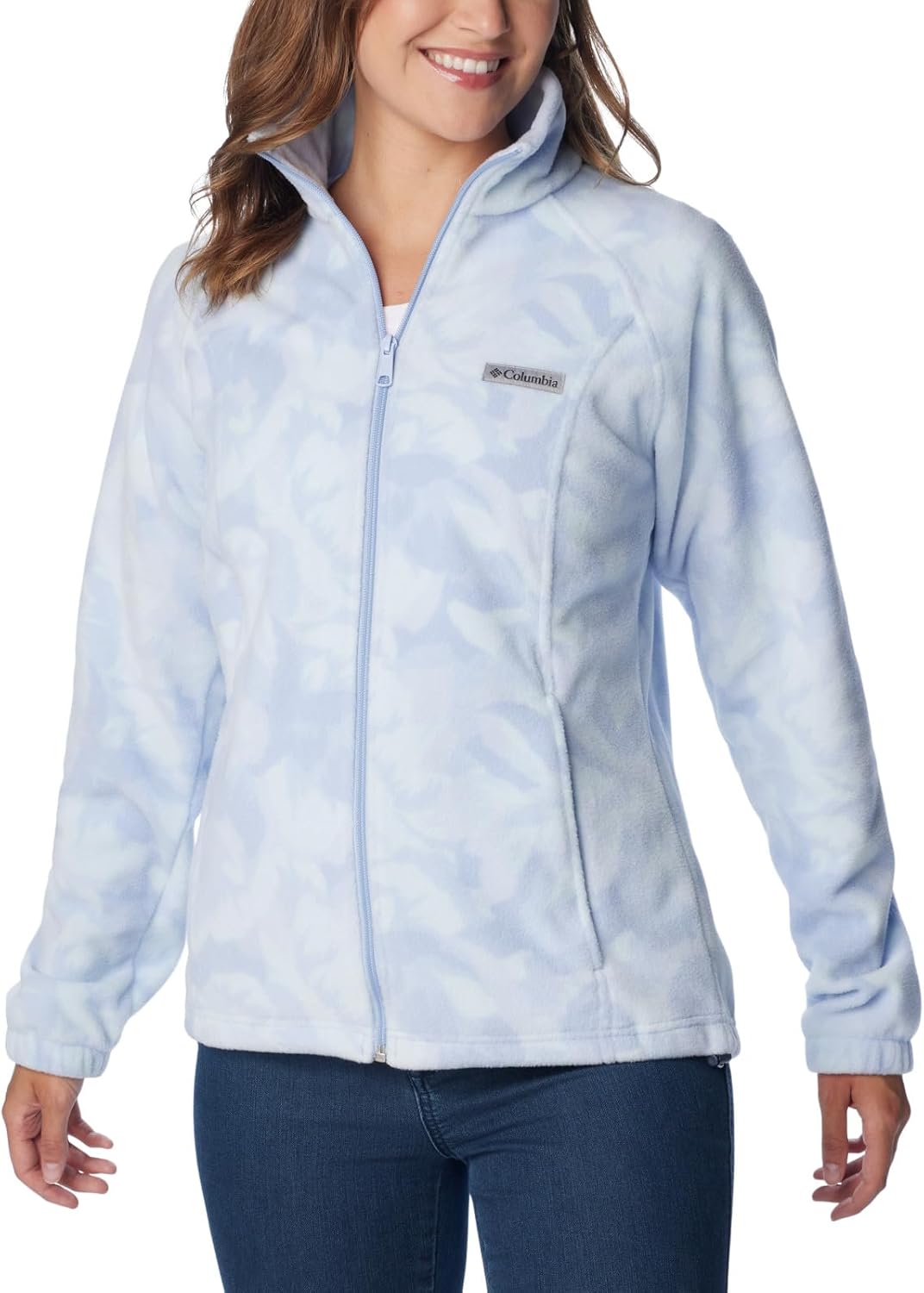 

Columbia женская куртка Benton Springs Printed Full Zip, Whisper Peonies