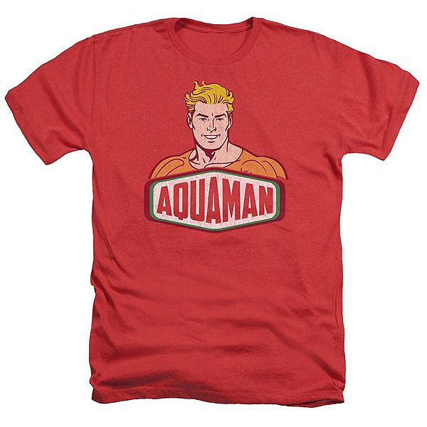 

Футболка DC Comics Aquaman Sign Adult Heather Licensed Character