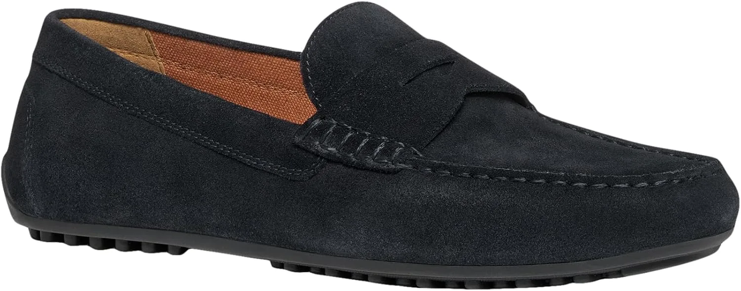 Мужские мокасины Geox U Istria BMoccasin, темно-синий