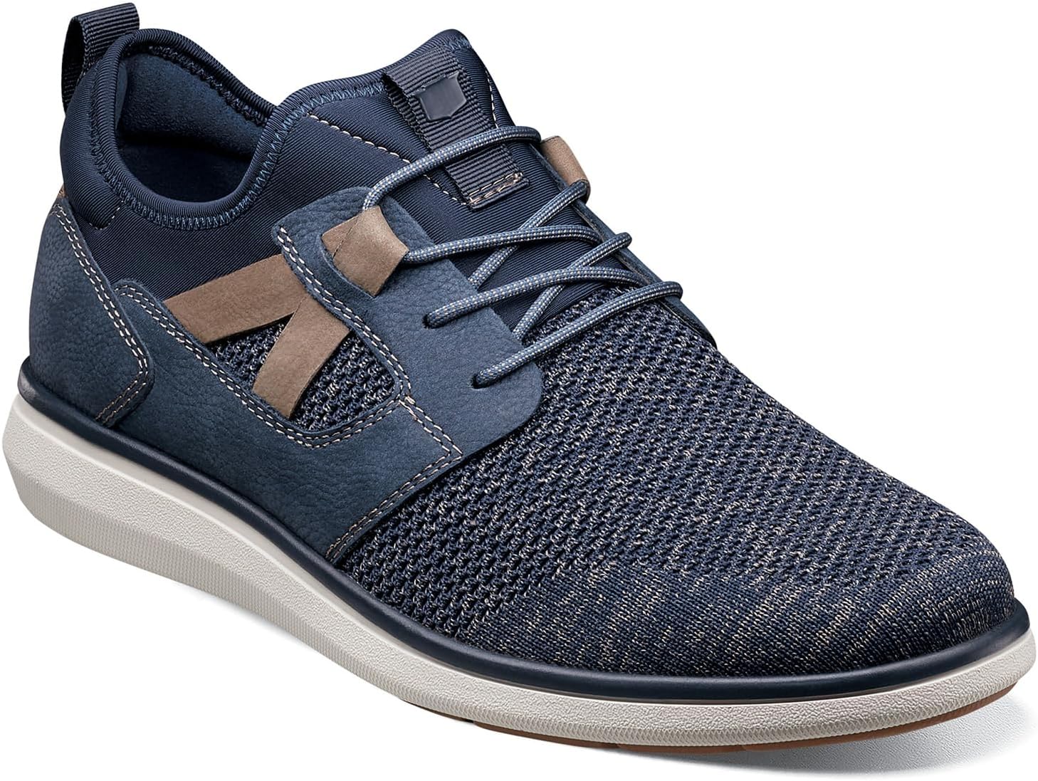 

Мужские туфли Florsheim, Venture Knit, оксфорды с гладким носком, темно-синий