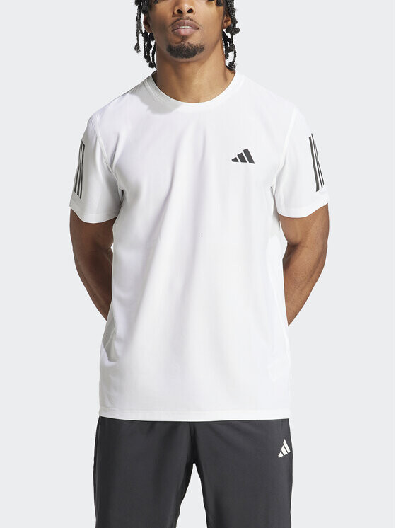 Техническая футболка стандартного кроя Adidas, белый — фото 4