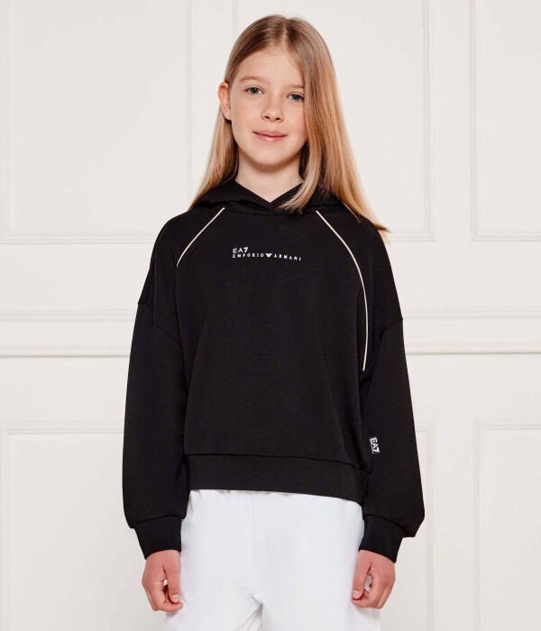 

Свитер Loose fit Ea7, черный