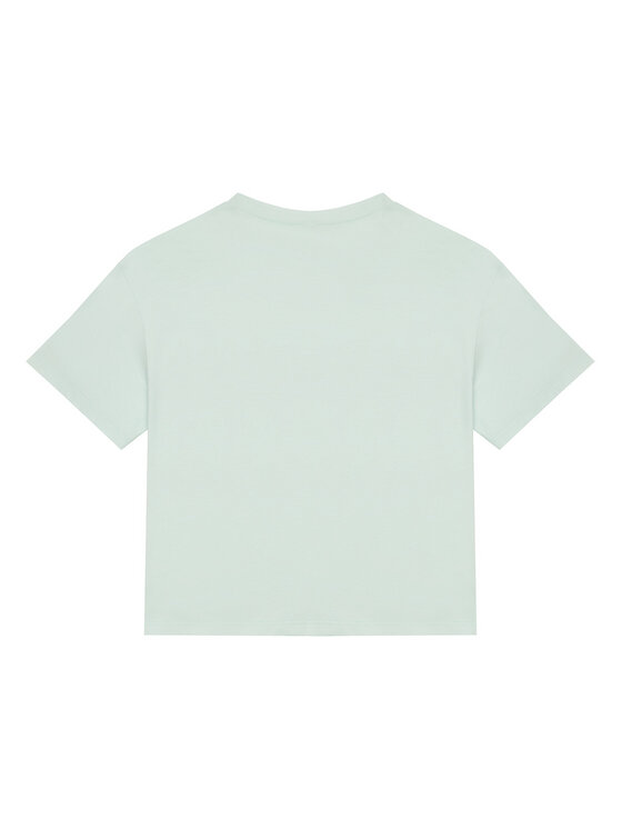 Футболка свободного кроя 35RYC10MV United Colors Of Benetton, зеленый — фото 2
