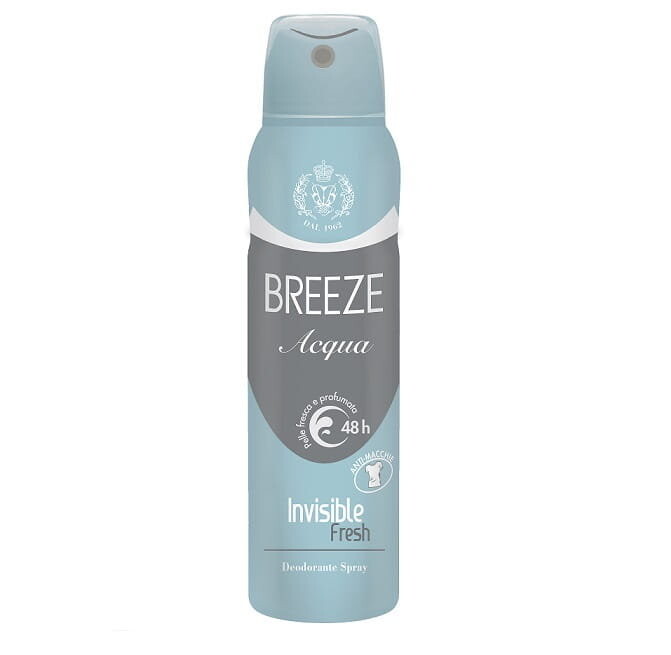 

Breeze, Acqua Invisible Fresh, Дезодорант, 150 мл