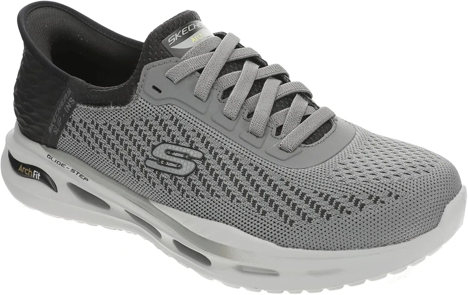 Кроссовки Skechers Herren Arch Fit Orvan-Drex, Grey Black