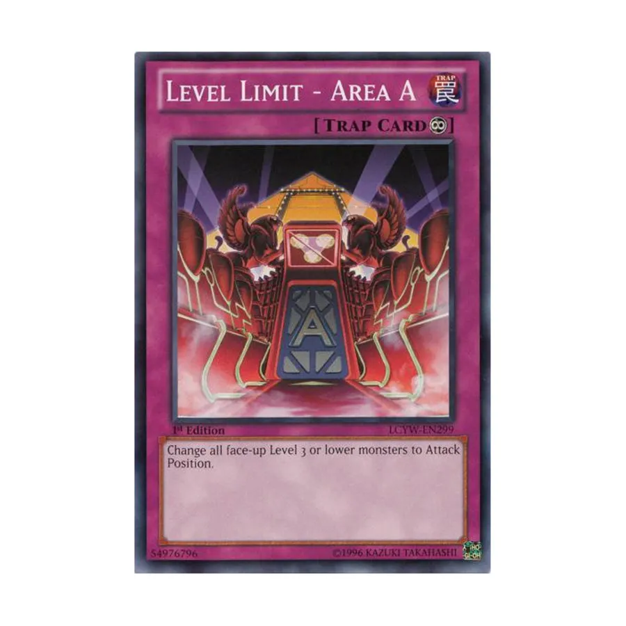

CCG Предел уровня — зона A (общий), Yu-Gi-Oh - Legendary Collection 3 - Singles
