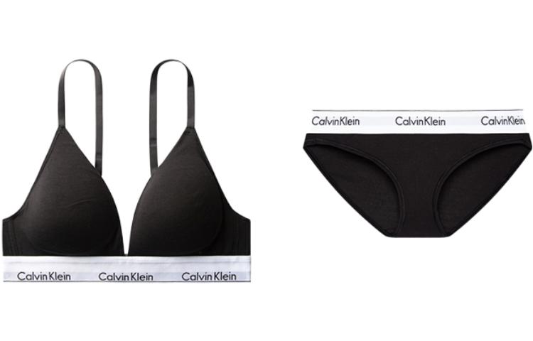 Calvin Klein Женский комплект нижнего белья подарочный набор Black — фото 3