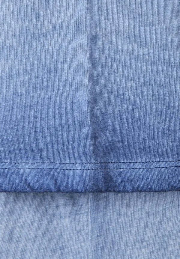 Простая футболка с принтом в виде тростника. Pepe Jeans, Beat Blue — фото 4