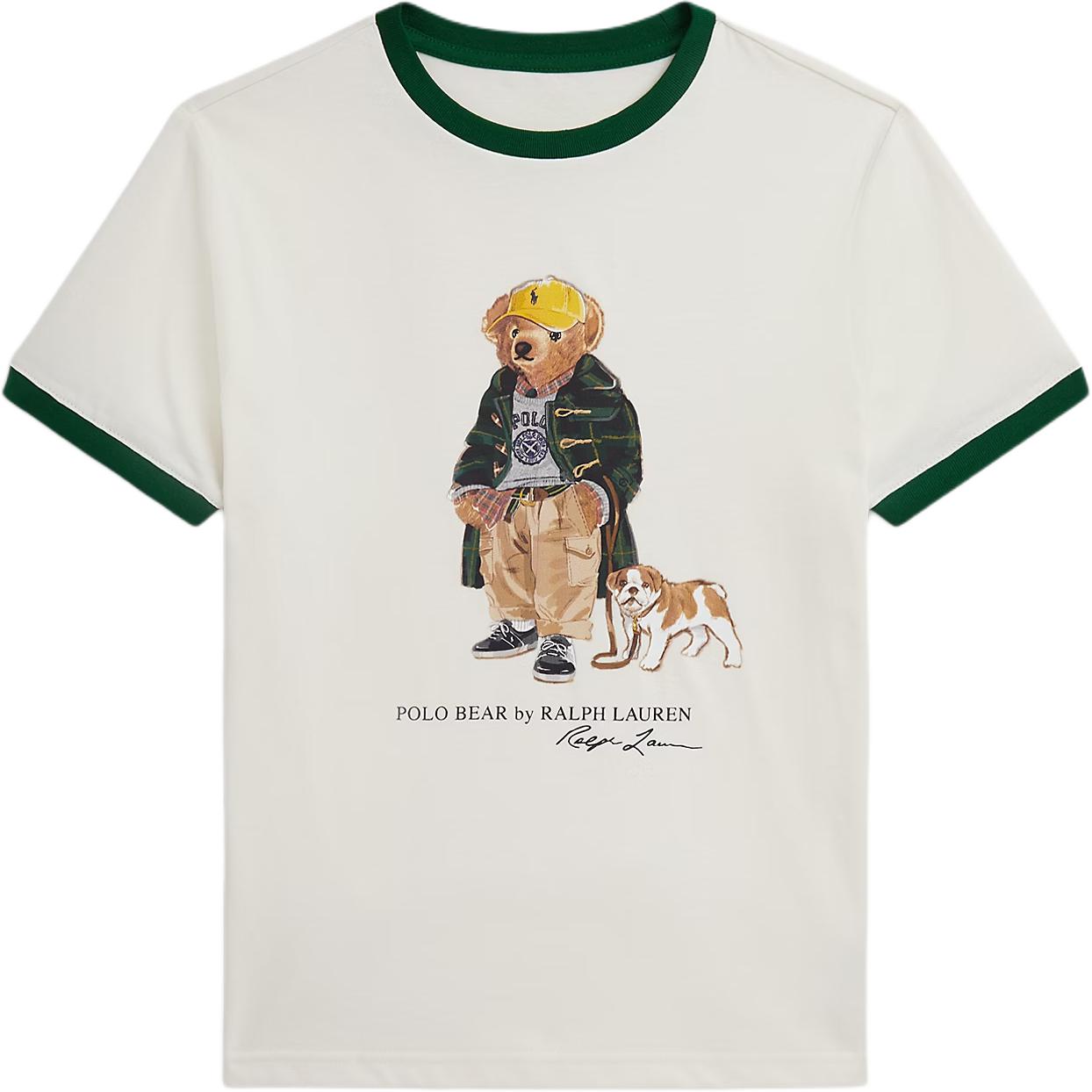 

Детская футболка Polo Ralph Lauren, белый