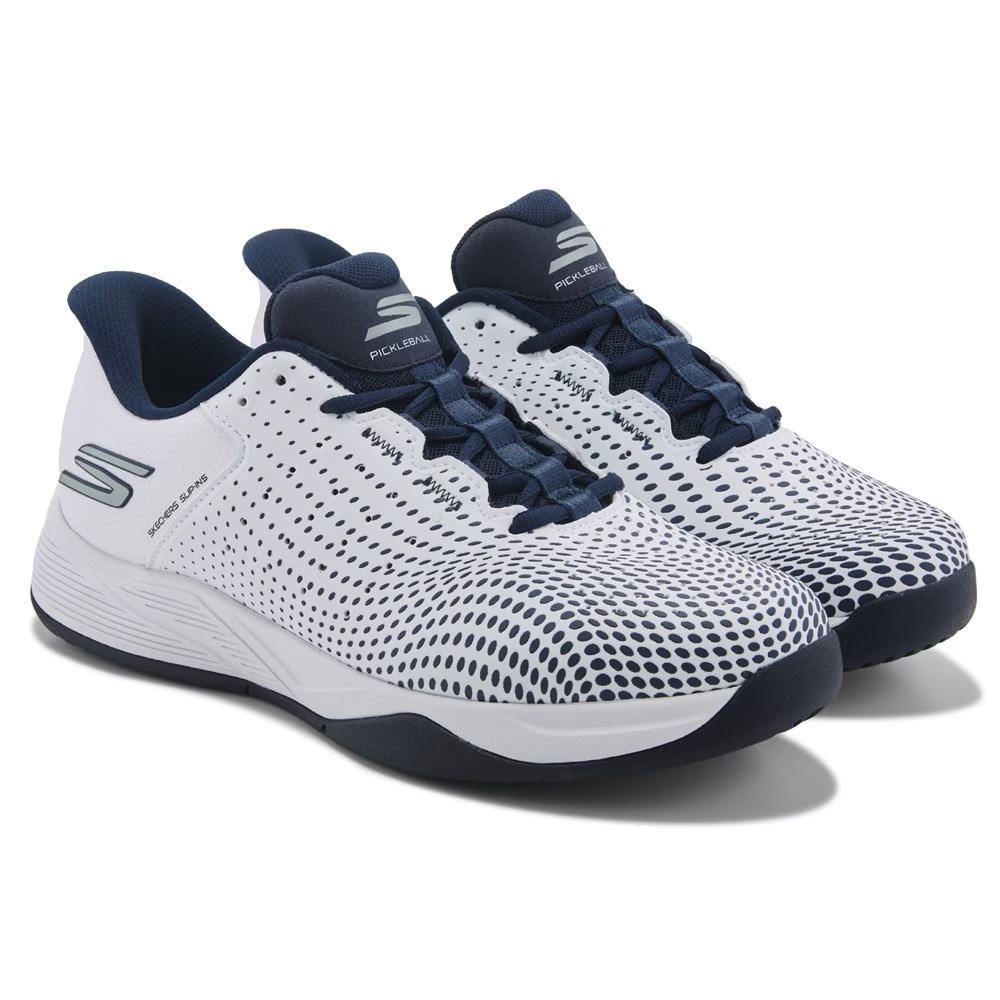 

Кроссовки для пиклбола Slip-Ins viper court reload med/wide Skechers, white/navy