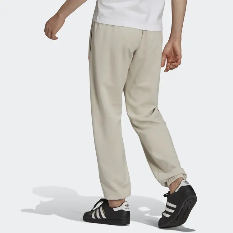 Adidas Originals Мужские трикотажные спортивные штаны, цвет Aluminium — фото 3