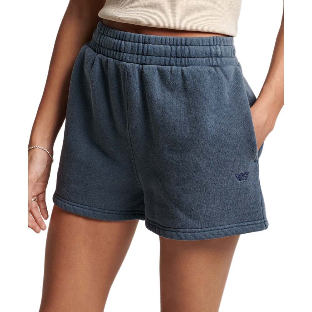 Шорты Superdry Vintage Wash Sweat, синий