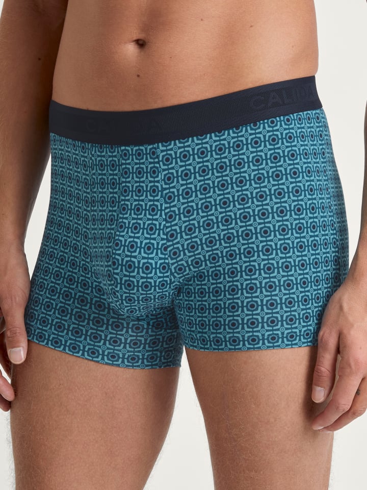 

Трусы боксеры Calida New Boxer, цвет storm blue