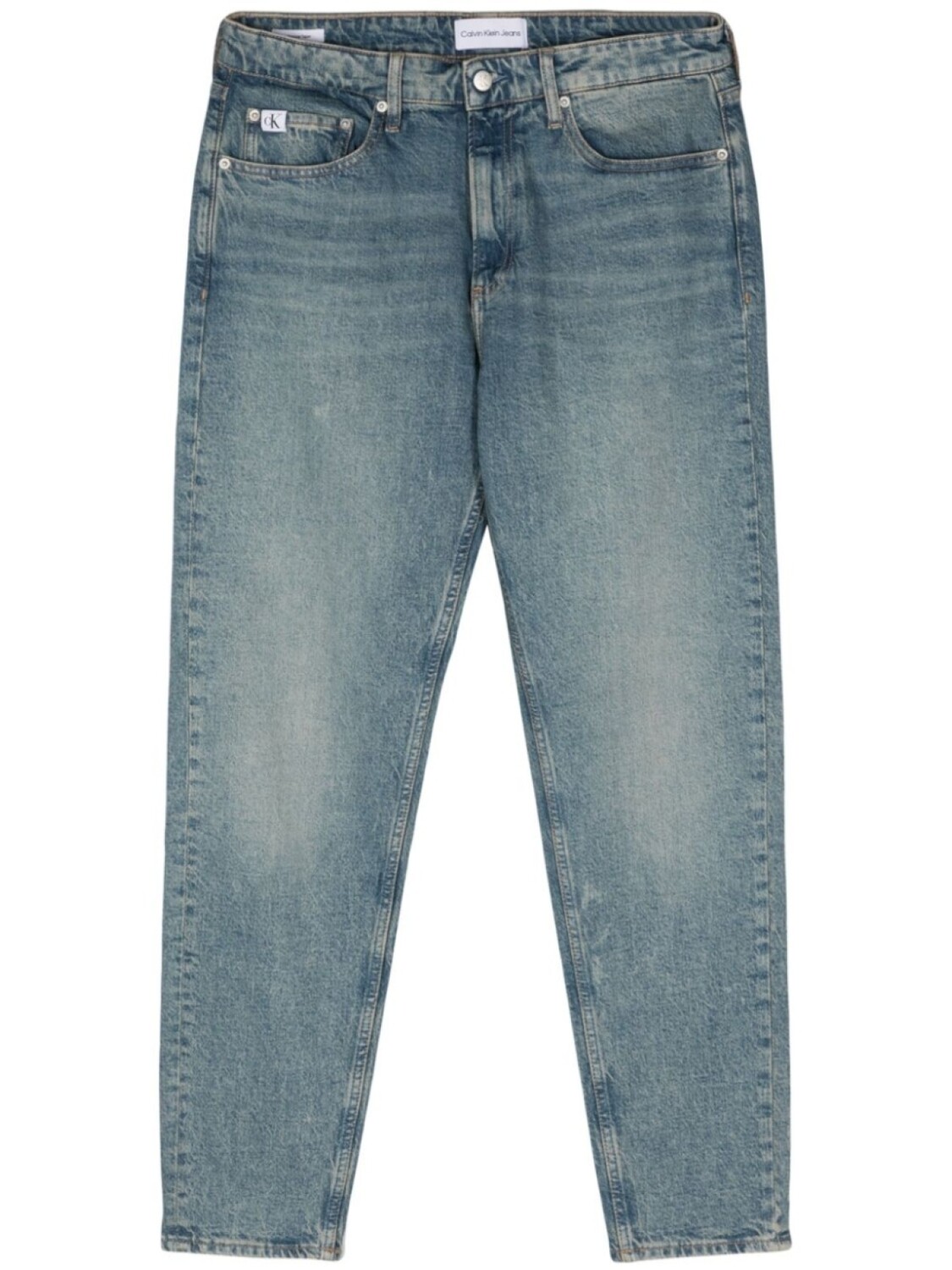 

Calvin Klein Jeans прямые джинсы средней посадки, синий