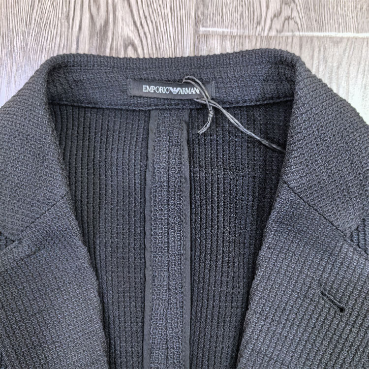 Куртка мужская черная EMPORIO ARMANI — фото 4