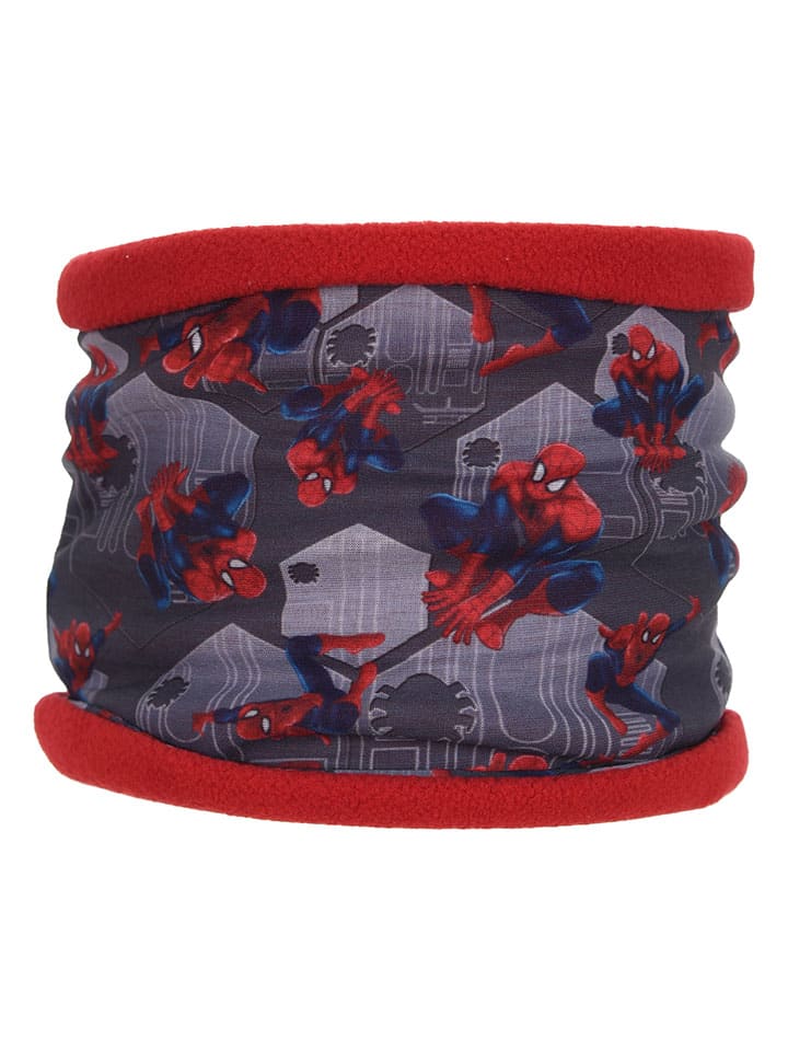 

Шарф Spiderman, антрацит/красный