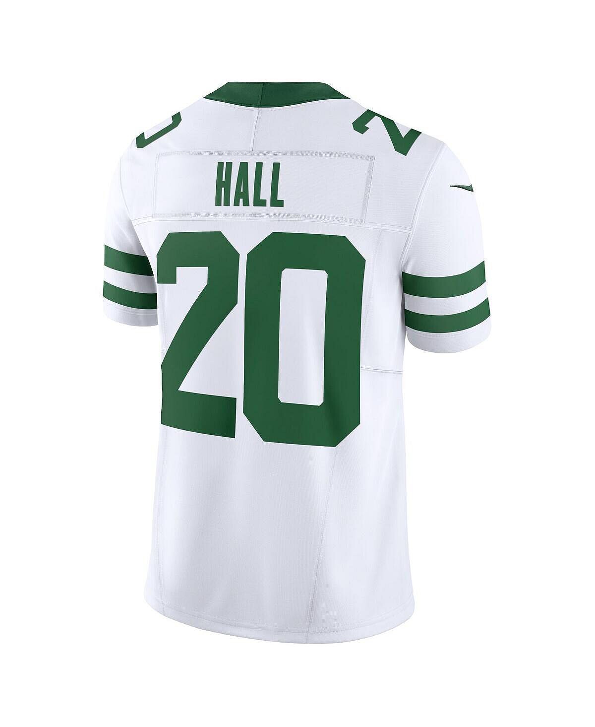 Мужские кроссовки Breece Hall White New York Jets Legacy Vapor F.U.S.E. Ограниченный Джерси Nike — фото 2