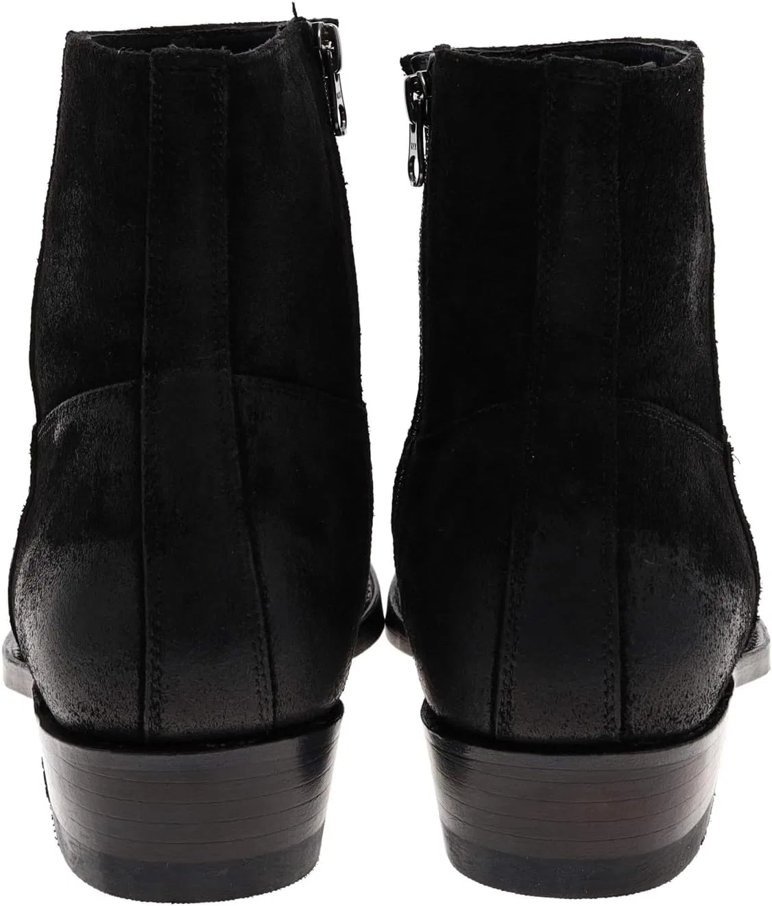 FB Fashion Boots Alvaro Мужские ковбойские ботинки, кожаные ботинки, ботинки в стиле вестерн, черные — фото 4