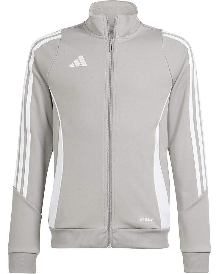 

Куртка adidas Kids Tiro24 Training Jacket, цвет Team Mid Grey/White