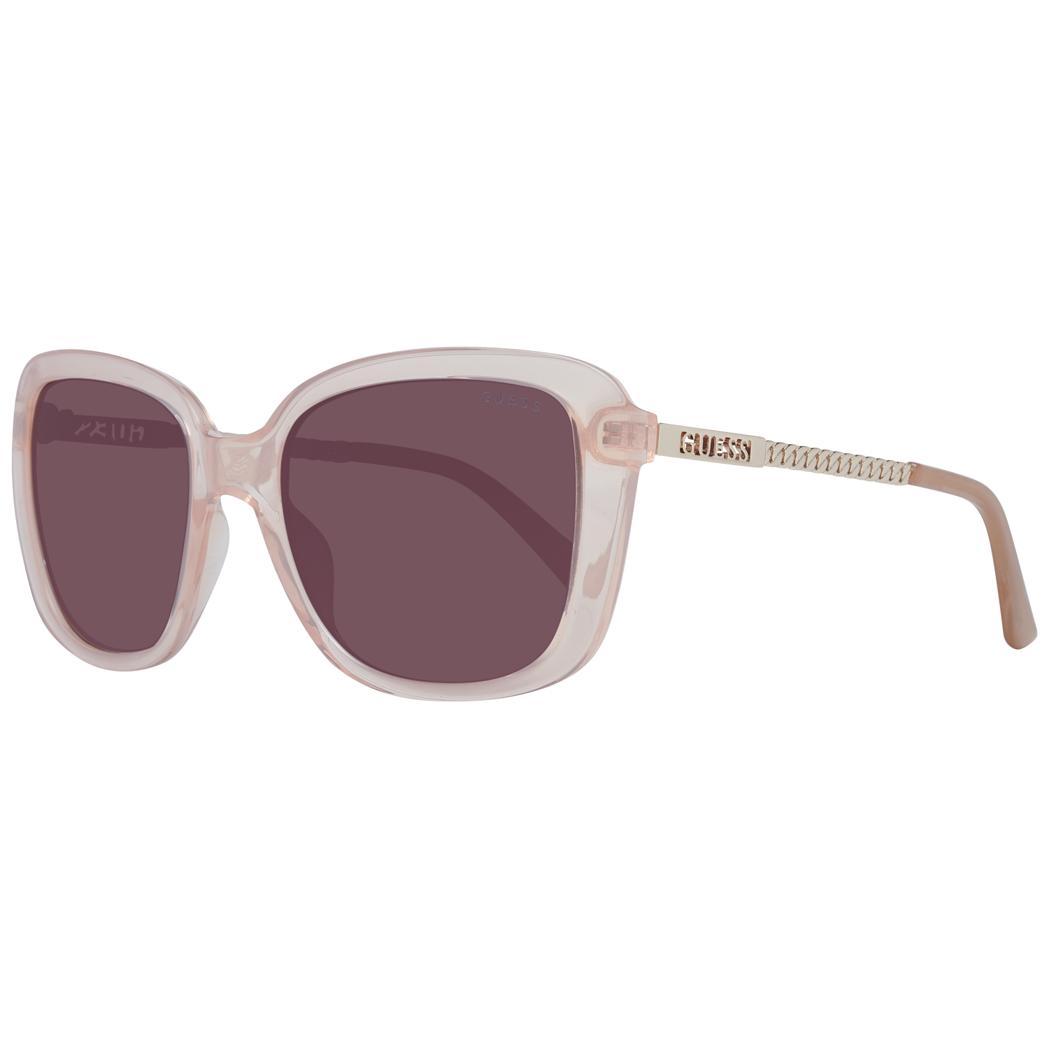 

Кремовые женские солнцезащитные очки GUESS